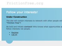 Home Page FrictionFree org